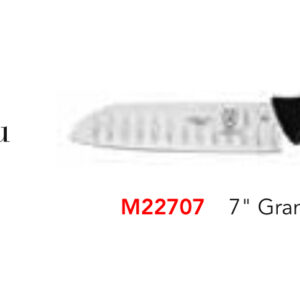 MILLENNIA® M22707 Santoku Knife, Granton Edge, 7"