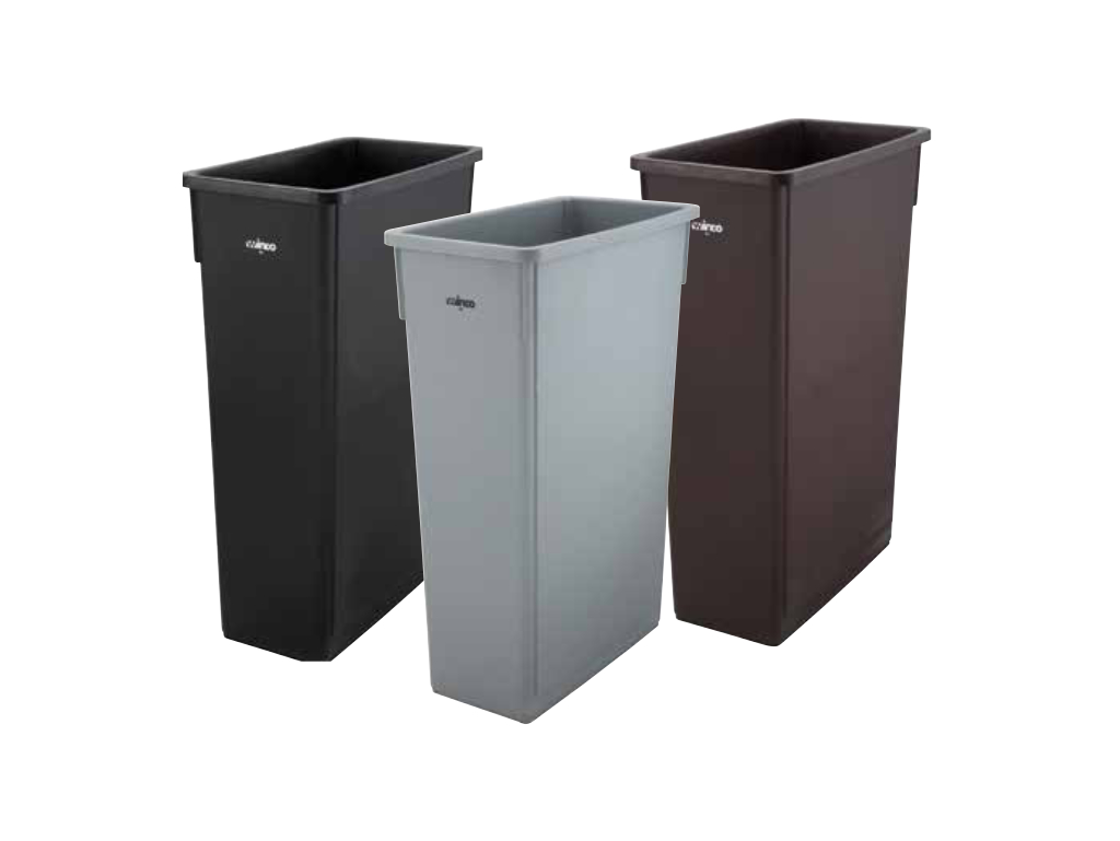 SLENDER TRASH CANS